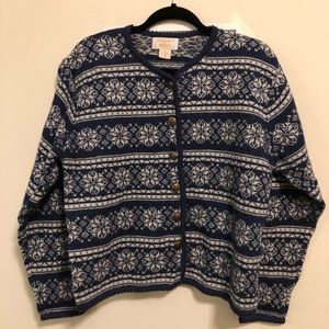 Vintage wool cardigan